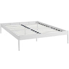 Modway Elsie Full Bed Frame - White-Modern Platform Bed Frame 