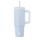 GROSCHE Aspen Insulated Water Tumbler with Handle - 40 oz. - Slate Blue-40oz capacity