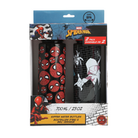 Danawares Marvel Spider-Man Young Adult Sipper Bottle - 700 ml - 2 Pack-Spider-Man Young Adult Sipper Bottle (700ML) is designed for hydration on-the-go in style