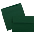 JAM Paper A7 Invitation Envelope, 5.25" x 7.25", Dark Green, 100 Pack (263917095g)-Quantity: 100 Envelopes per Pack