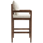 Modway Remington Wood Bar Stool - Salt-Tapered Mid-Century Legs