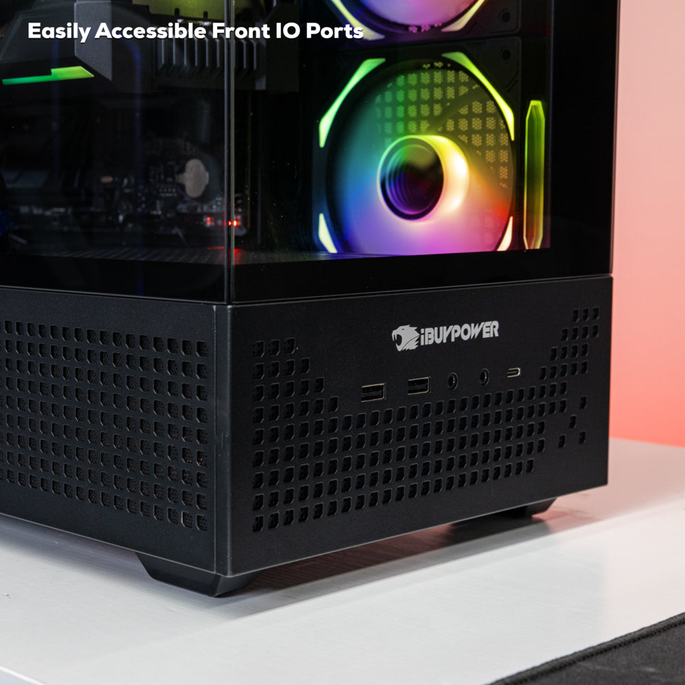 iBUYPOWER Gaming PC Desktop - Intel Core i5-14400F CPU - NVIDIA
