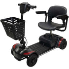 Mobile Patient Lift Eleanor Motorized Electric Scooter - 41.3" L x 19" W x 34.6" H - Red-Top speed of 5 mph with variable speed settings for a controlled ride
