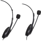 Audio-Technica ATH-101USB Single-Ear USB Computer Headset - Black-Non-isolating earcups ensure natural-sounding conversations and superior breathability for extended, all-day comfort