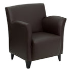 Flash Furniture HERCULES Roman Series Brown LeatherSoft Lounge Chair-Contemporary Style