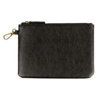 Gry Mattr Vegan Leather Pouch - Black-Made with smooth-finish vegan leather