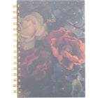 Cambridge 2026 Midnight Garden Weekly/Monthly Planner - 8-1/2" H x 5-1/2" W - Multicolour - Bilingual-12 months: January - December 2026