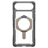 UAG Plasma XTE Compatible with MagSafe Rugged Case for iPhone 17 Air - Ash/Titanium-Integrated Kickstand