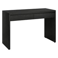 Hudson&Canal Ashcroft 48'' Desk - Black Grain-A modern contemporary design for your home office, kitchen nook, den, and more