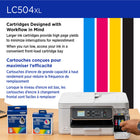Brother Genuine LC504XLMS Ink Cartridge - High Yield - Magenta -7