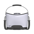RovR KeepR Beverage Tote Caddy with Ice Bucket and Shoulder Strap - Powder-Vacuum-insulated IceR bucket with lid keeps up to 3.5 lbs of ice for up to 48 hours