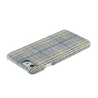 Gry Mattr Plaid Fabric Case for iPhone 6, 7, 8 - Mustard/Blue-Classic Fashion Patterns