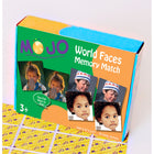MOJO World Faces Memory Cards-Cards measure 2.75" x 2.75"
