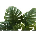 Monarch Specialties 45" Artificial Indoor Monstera Tree - Floor - Black Pot-5 year limited warranty against manufacturer's defects