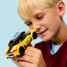 LEGO City Great Vehicles Yellow Taxi-Includes GPS, advertisement, taxi logo and battery stickers for the toy vehicle