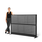 Luxor Modular Studio Wall - 70" W x 48" H-Enhances privacy without blocking natural light