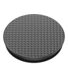 Popsockets PopGrip Knurled Texture - Black-Offers a secure grip so you can text with one hand, snap better photos, and watch cat videos hands-free
