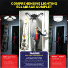 Bell+Howell TriBurst LED Shop Light - 4000 Lumen-Linkable: Triburst Shop Light’s are linkable with up to 3 lights at a time and can be powered on and off with a single switch.
