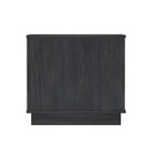 Manhattan Comfort Horizon 21.7" Modern Nightstand 2-Piece Set - Charcoal Grey-Snap It Assembly! Includes High Quality Internal Click Grooves for a Simple Assembly, No Tools Required