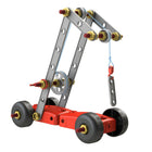 Miniland Mecaniko Vehicle Building Set - 191 Pieces-Detailed examples of construction with progressive stages, helping the child’s attention and reasoning.