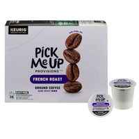 Pick Me Up Provisions French Roast Coffee Keurig K-Cup Pods - Dark Roast - 24 Count-Contains genuine Keurig K-Cup pods, engineered for guaranteed quality and compatibility with all Keurig K-Cup coffee makers