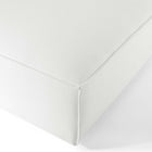 Modway Restore Ottoman - White-Chair Weight Capacity: 440 lbs.