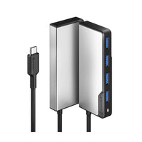 ALOGIC Fusion SWIFT 4-in-1 USB-C Hub - Space Grey-Plug & Play: To make the user experience simple and efficient, the Fusion 4-in-1 Hub is equipped with a Plug and Play design, this feature eliminates the need to install any additional software or driver, all you need to do is simply plug the hub, and the device is ready to use