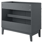 Modway Render 36" Bathroom Vanity Cabinet - Grey-6