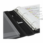 Staples Better Binder - 1-1/2" - Black-Easy-insert spine label, insertable from the inside