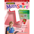 Popular Book Company Complete MathSmart for Grade 7 - Extensive Edition - English-QR codes which bring students to educational videos online 