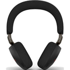 Jabra Evolve3 75 MS USB-C - Black-It operates wirelessly via Bluetooth 5.3 with dual connectivity and offers an extended wireless range of up to 100ft for flexible movement during calls