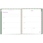 Cambridge Cherrywood Lane 2026-27 Weekly/Monthly Planner - 11"x 9" - Piper Stripe - Bilingual-Page size: 11" H x 8-1/2" W