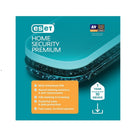 ESET Home Security Premium - 10 Users - 1 Year Subscription-This software offers multilayered protection that manages your passwords, encrypts sensitive data, secures online transactions, and more