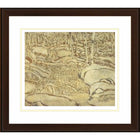 Earth and Sky by David Milne - Framed Print - 36" x 32"-High-quality art print professionally matted and framed