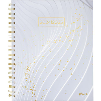 Mead 2024-2025 Dream Lines Academic Weekly/Monthly Planner - 8-1/2" x ...