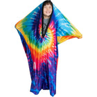 Bintiva Sensory Sock - Tie Dye - Medium - Ages 6-8-The sock is also used to by professionals to help children with autism relax. The children can be encouraged to practice yoga poses such as downward dog, and tree pose to aid in the relaxation