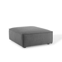 Modway Restore Ottoman - Charcoal-Sectional Sofa Ottoman