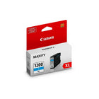 Canon PGI-1200XL Cyan Ink Tank, High Yield-Original Canon ink tanks deliver long-lasting quality to all your photos and documents
