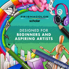 Prismacolor Scholar Coloured Pencils - 24 Pack-Artist-quality pencils are accessible for intermediate to advanced students and crafters