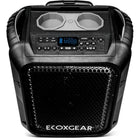 ECOXGEAR EcoBoulder Ultra Rugged Bluetooth Speaker - Black-To connect wirelessly with up to 100 EcoCash enabled ECOXGEAR &SoundExtreme speakers of any mix (not EcoConnect compatible) for TruWireless Stereo Sound and the ultimate party 