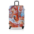 TUCCI Italy Turkish Marble 3-Piece Hardside Luggage Set-Lightweight Polycarbonate Hard Shell - Flexible, durable, impact‑resistant suitcase material that keeps your travel bag strong yet ultra‑light for easy lifting and airline compliance