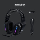 Logitech G733 LIGHTSPEED Wireless Gaming Headset with Suspension Headband - Black-Hear every audio cue with breathtaking clarity and get immerse in your game