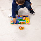 Melissa & Doug Safari Wooden Chunky Puzzle With Wild Animal Theme - 8 Pieces-5