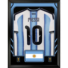 Frameworth Official FIFA World Cup 2026 Argentina Lionel Messi Framed Replica Jersey - 25.75" x 33.75"-Officially licensed FIFA World Cup 2026 framed replica jersey display featuring Lionel Messi.
