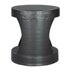 Zuo Nuuk Side Table - Black-Dimensions: 18.5" L x 18.5" W x 20.3" H