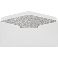 Jam Paper #10 Regular 24 lb Envelopes with Security Tint - 4 1/8" H x 9 1/2" W - White - 50 Pack-Size: #10 Regular Envelopes 4-1/8 in x 9 ½ in / 4.125” x 9.5” / 104.775mm x 241.3mm
