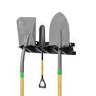 Suncast 2' Resin Long Handle Tool Hanger-Hanger Weight Capacity: 30 lbs. per hanger.