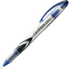 Staples OptiFlow Needle-Tip Rollerball Pens - 0.5mm - Blue - 6 Pack-Visible ink supply so users never run out unexpectedly