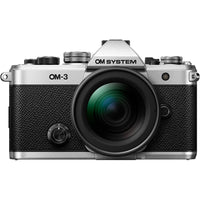 OM SYSTEM OM-3 Mirrorless Camera with 12-45mm f/4 Lens Kit-Creative. Adjustable Colour and Monochrome Profiles, Colour Creator, and more