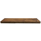 Entrepot La Grange Floating Shelf with Hardware - 36" L x 8" D x 2" T - Whiskey Brown-Includes Support